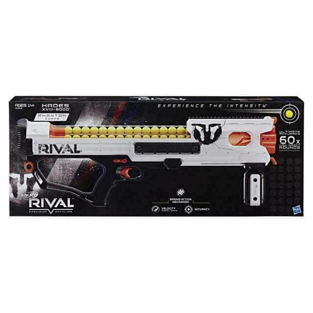 Nerf Rival Phantom Corps Hades XVIII-6000 Impact Blaster. Tested
