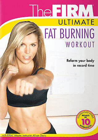 Ultimate Fat Burning Workout (DVD, 2006) Tested. Artwork Damage. Nre Case.