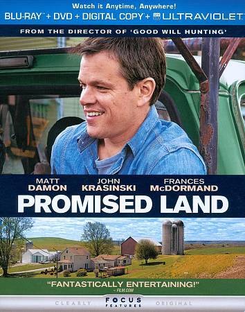 Promised Land (Blu-ray + DVD, 2-Disc) Sealed. No Digital Download