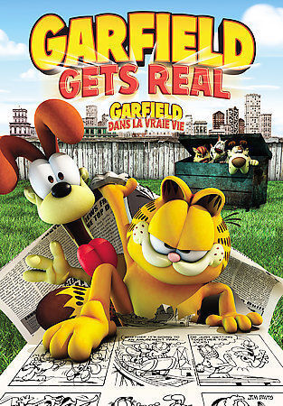 Garfield The Movie + Garfield Gets Real (2 DVD) New Sealed