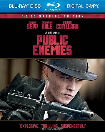 Public Enemies (Blu-ray Disc, 2009, 2-Disc Set, Special Edition Sealed