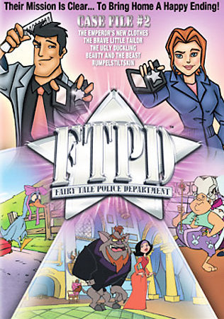 Fairy Tale Police Department - Case File #2 (DVD, Spanish Version) New Sealed