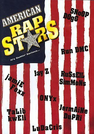 American Rap Stars (DVD, 2002, American Flag Cover Art)