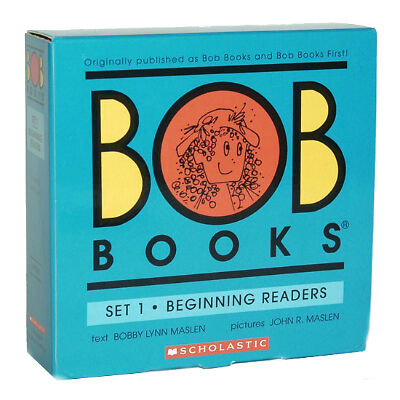 Bob Books - Set 1: Beginning Readers Box Set Phonics, Ages 4 and up,...