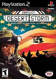 Conflict: Desert Storm (PS2) Tested. Manual + Reg Card.
