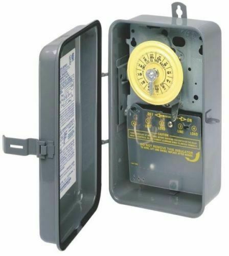 Intermatic T101D89 24 Hour Mechanical Timer Wall Switch
