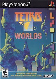 Tetris Worlds (Sony PlayStation 2, 2002) CIB W/Manual. Tested Original Case