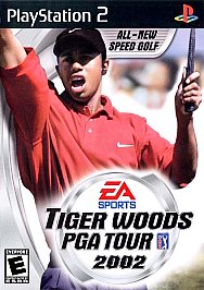 Tiger Woods PGA Tour 2002 (Sony PlayStation 2, 2002) Tested. Original Case