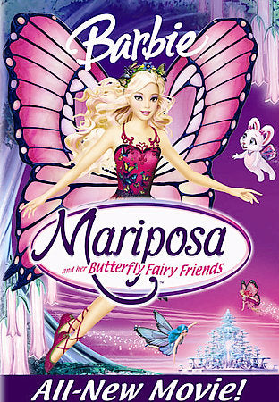 Barbie Mariposa (DVD, 2008)