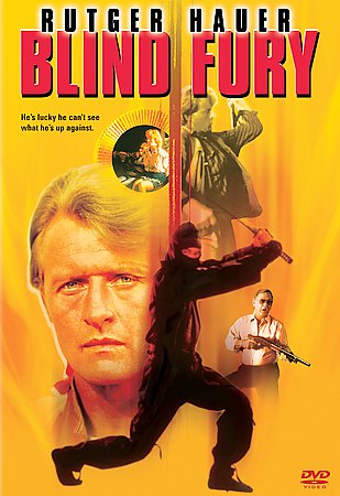 Blind Fury (DVD, 2004) Artwork Cropped. Slim Case. Tested