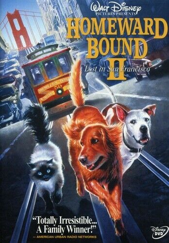 Homeward Bound II: Lost in San Francisco (DVD, 1996)
