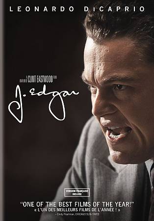 J. Edgar DVD 2012 Leonardo Dicaprio A Clint Eastwood Film