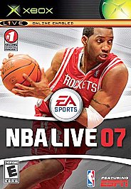 NBA Live 07 (Microsoft Xbox, 2006) Tested. No Scratches. New Case