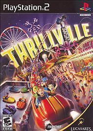 Thrillville (PS2) Tested. Manual. Original Case.