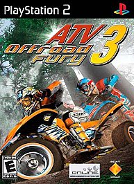 ATV Offroad Fury 3 (PS2) Original Case + Stickers + Manual + Reg Card. Tested