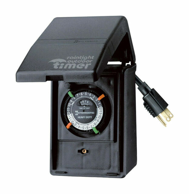Intermatic HB11K 15Amp Outdoor Timer - Black