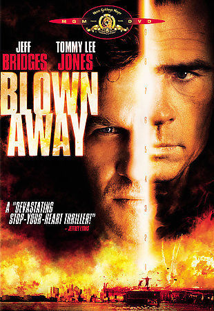 Blown Away (DVD, Standard & Letterbox Movie Time) Artwork Cut. Tested. Slimcase