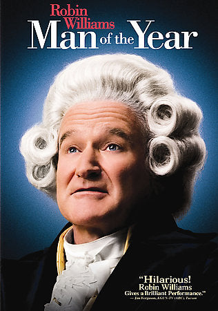 Man of the Year (DVD, 2007, Full Frame Edition)  Robin Williams  - Tested.