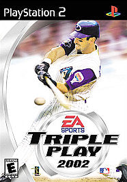 Triple Play 2002 (Sony PlayStation 2, 2002) Tested. Original Case. CIB