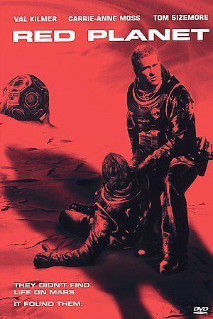 Red Planet (DVD, 2001) Tested. Slim Case. Cropped Artwork