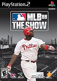 MLB 08: The Show (PS2) Tested. W/ Manual + Reg Card. Original Case