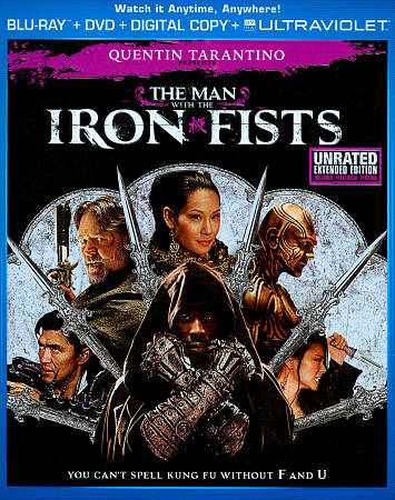 The Man With the Iron Fists (Blu-ray/DVD) No Digital Download. Brand New Sealed