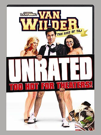 Van Wilder Unrated And Van Wilder The Rise of Taj (2 DVD, Unrated) Sealed