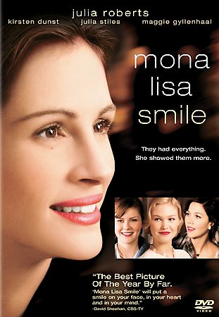 Mona Lisa Smile (DVD, 2004) Tested. Slim Case. Cropped Artwork