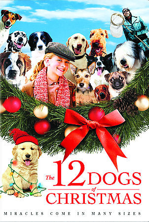 12 Dogs of Christmas (DVD, 2005) Tested slim case cropped artwork.