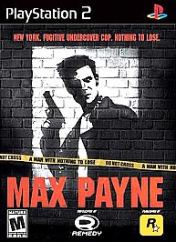 Max Payne (PS2) Tested. Manual. Original Case