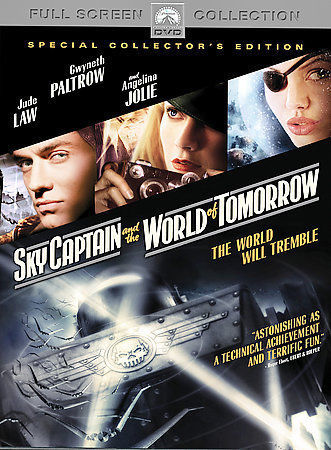 Sky Captain and the World of Tomorrow (DVD, 2005, Full Frame)