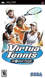 Virtual Tennis: World Tour (Sony PSP, 2005) Tested
