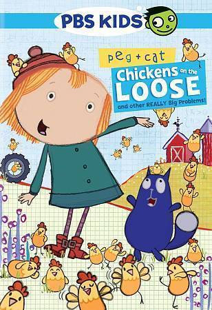Peg + Cat: The Chicken Problem and Other Really Big Problems (DVD, 2014)