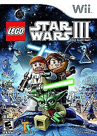 Lego Star Wars III: The Clone Wars (Wii) No Game. Case + Artwork + Manual ONLY