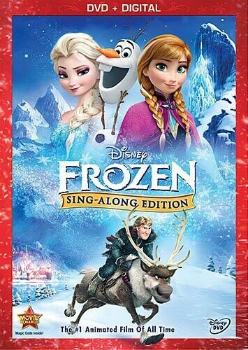 Frozen Sing Along Edition (DVD, 2013)
