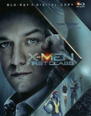 X-Men: First Class (Blu-ray 2-Disc Set), No Digital Download. New Sealed