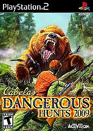 Cabela's Dangerous Hunts 2009 (PS2) No Game. Case + Artwork + Manual ONLY