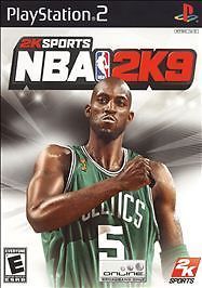 NBA 2K9 (PS2) Original Case + Manual + Tested Disc